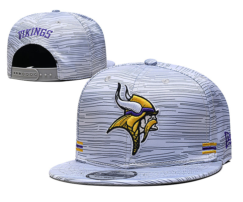 2021 NFL Minnesota Vikings Hat TX604->mlb hats->Sports Caps